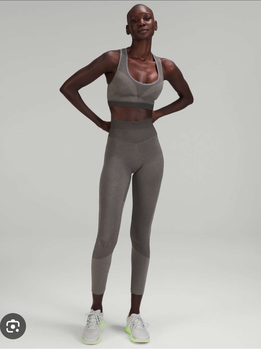 Lululemon Seamless training high rise legging